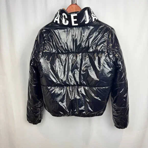 Limited Edition Space Jam x Members Only Shiny Puffer Jacket - Picture 8 of 9